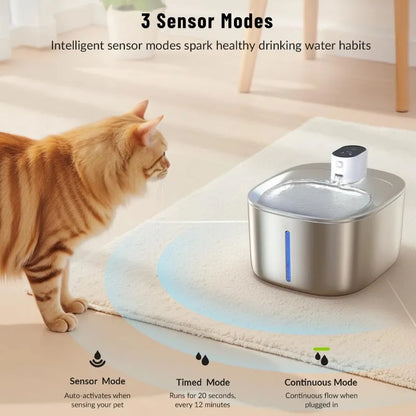 PetPure™ Smart Cat Fountain + Free Fur Brush – Healthy Pets, Happy Life