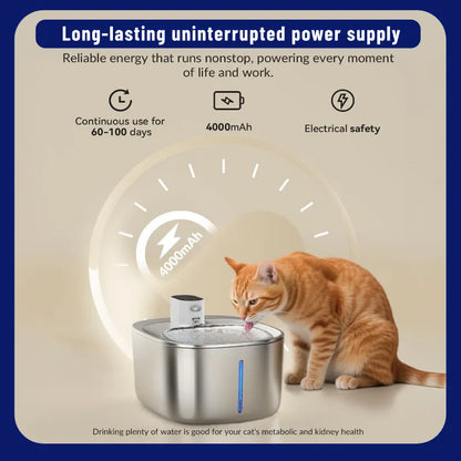 PetPure™ Smart Cat Fountain + Free Fur Brush – Healthy Pets, Happy Life