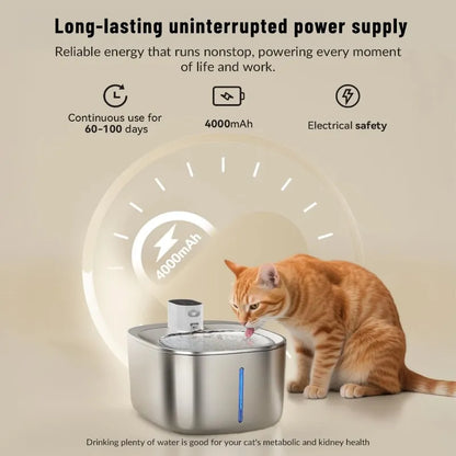 PetPure™ Smart Cat Fountain + Free Fur Brush – Healthy Pets, Happy Life