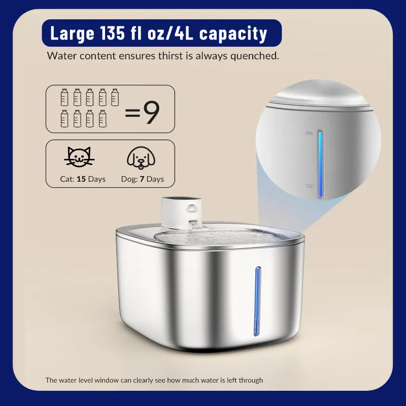 PetPure™ Smart Cat Fountain + Free Fur Brush – Healthy Pets, Happy Life