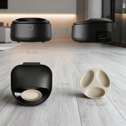 Smart Refrigerated Wet Food Feeder for Pets with App Control